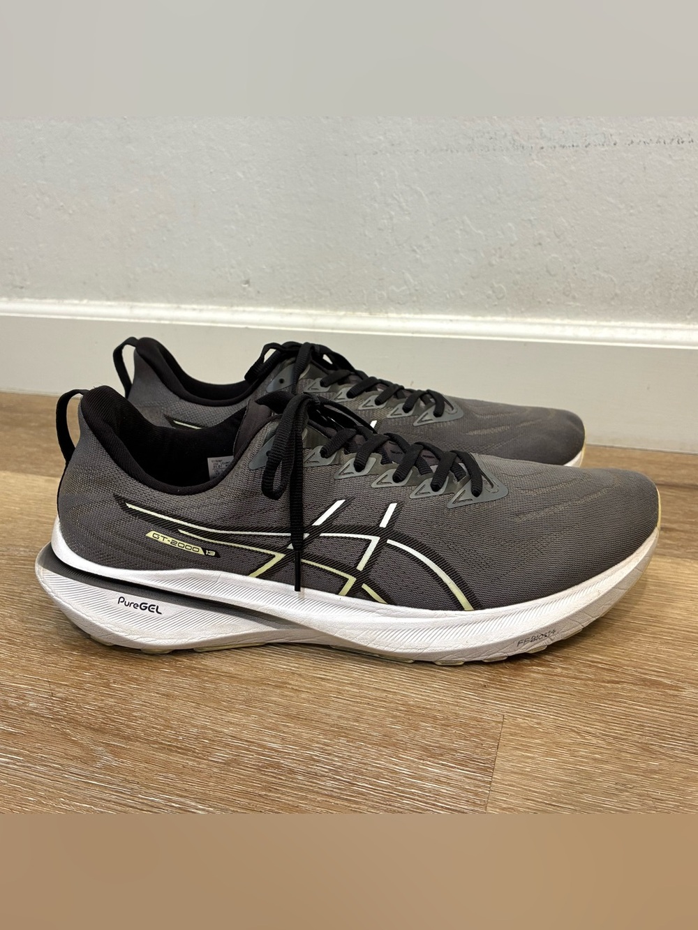 ASICS GT-2000 13 Running Shoes Gray Men’s Shoes Size US 14 EU 49 31cm